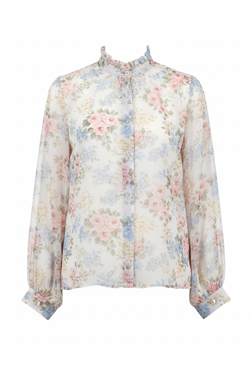 Blusa Floral Romántica