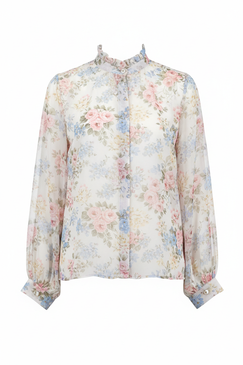 Blusa Floral Romántica