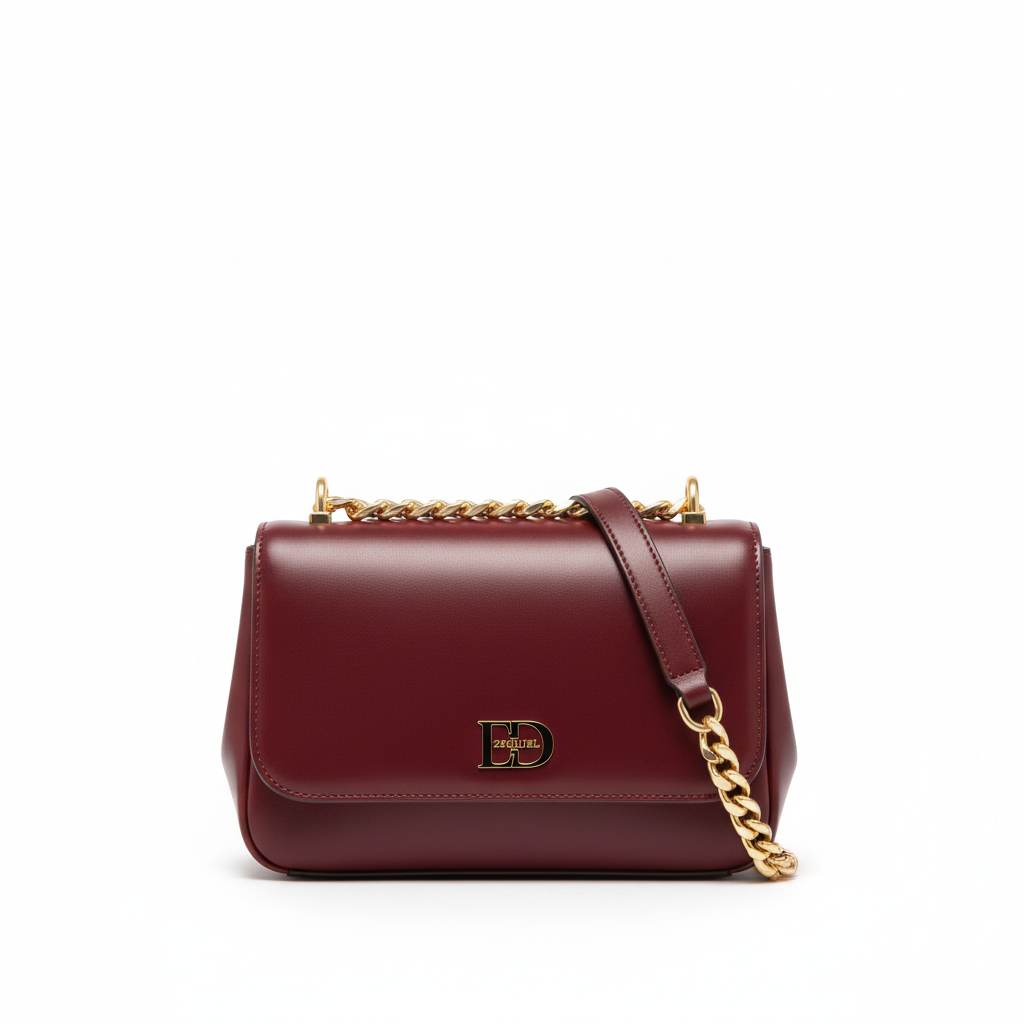 Bolso Crossbody Rojo - Frontal