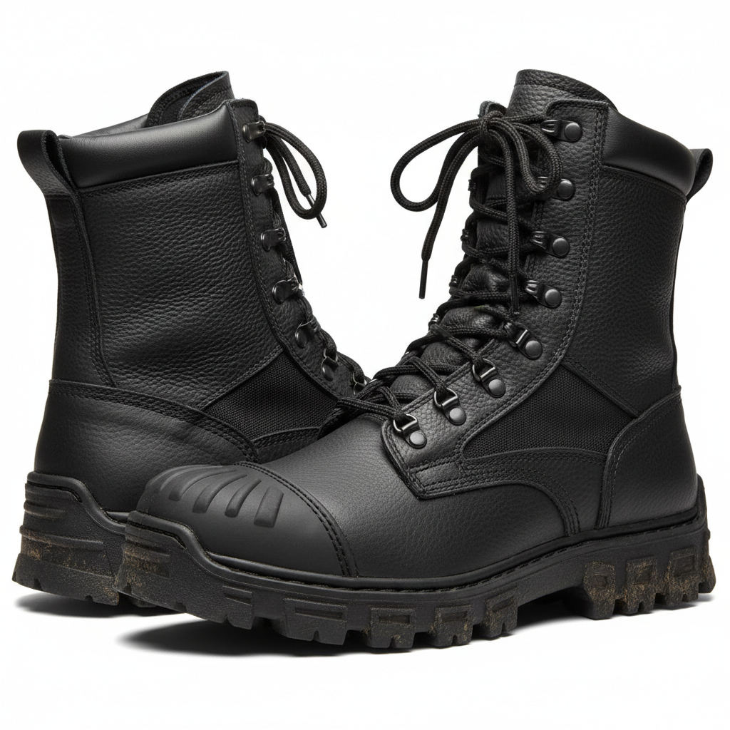 Botas Militares Negras