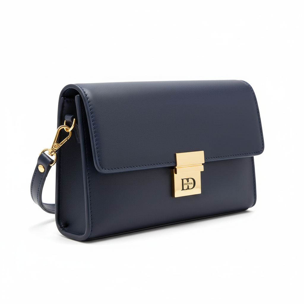 Clutch Azul - Detalle