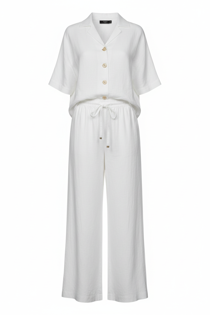 Conjunto Lino Blanco