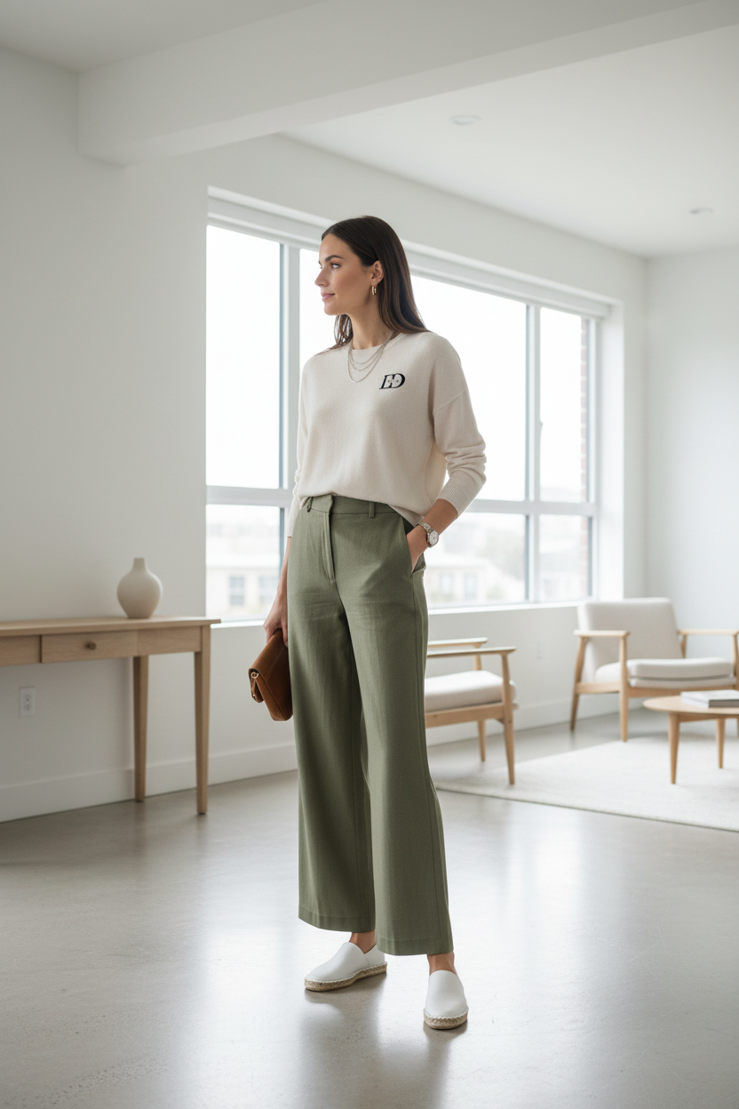 Estilo elegante casual minimalista