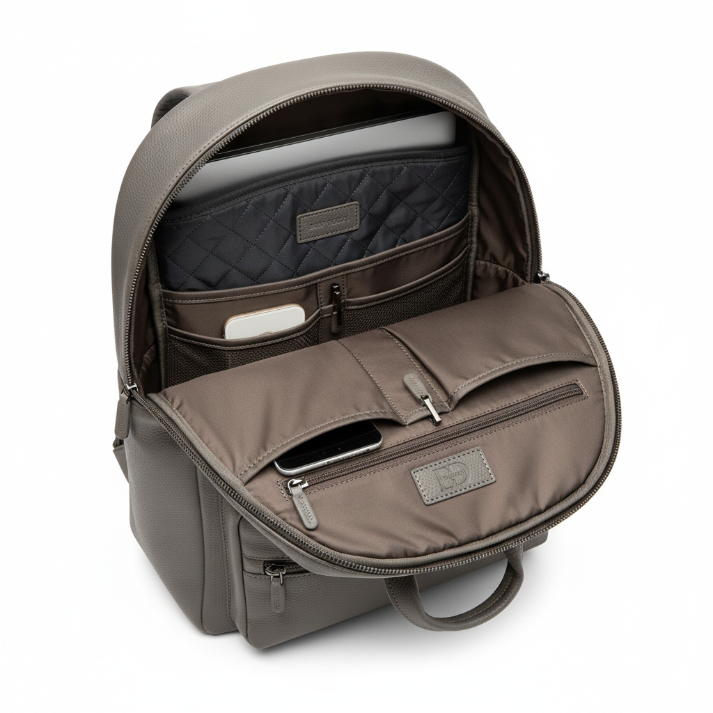 Mochila Gris - Interior