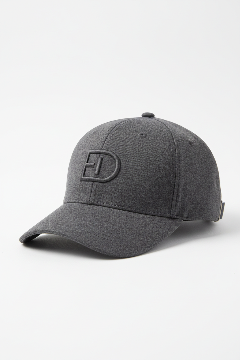 Gorra ED Elegante - Gris Carbón Hombre