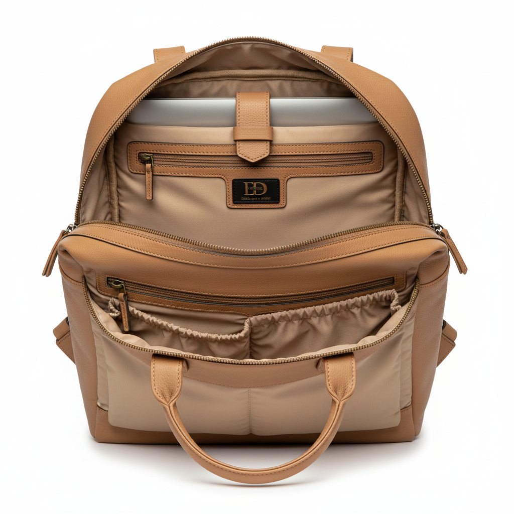 Mochila Beige - Interior