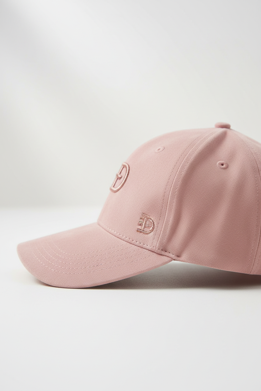 Gorra ED Rosa - Vista Lateral