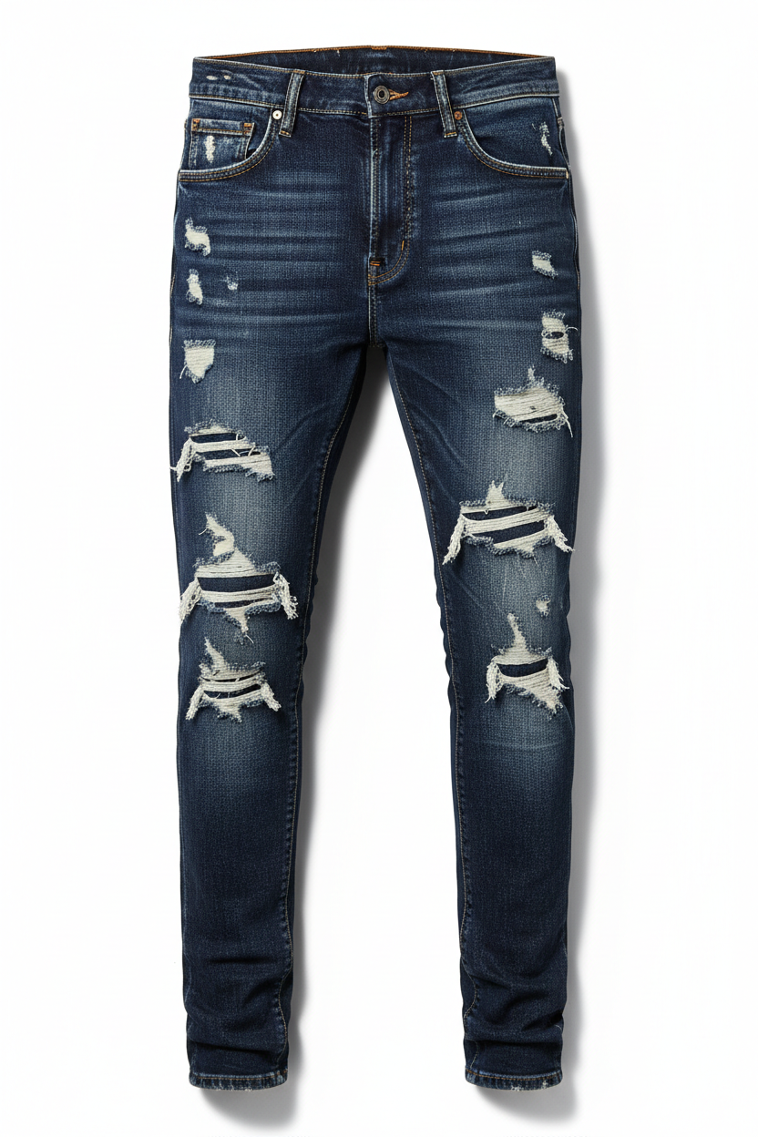 Jeans Urbanos Estilo Ripped