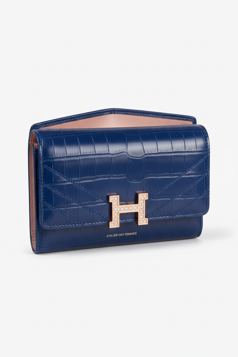Cartera de Cuero Premium - Mujer