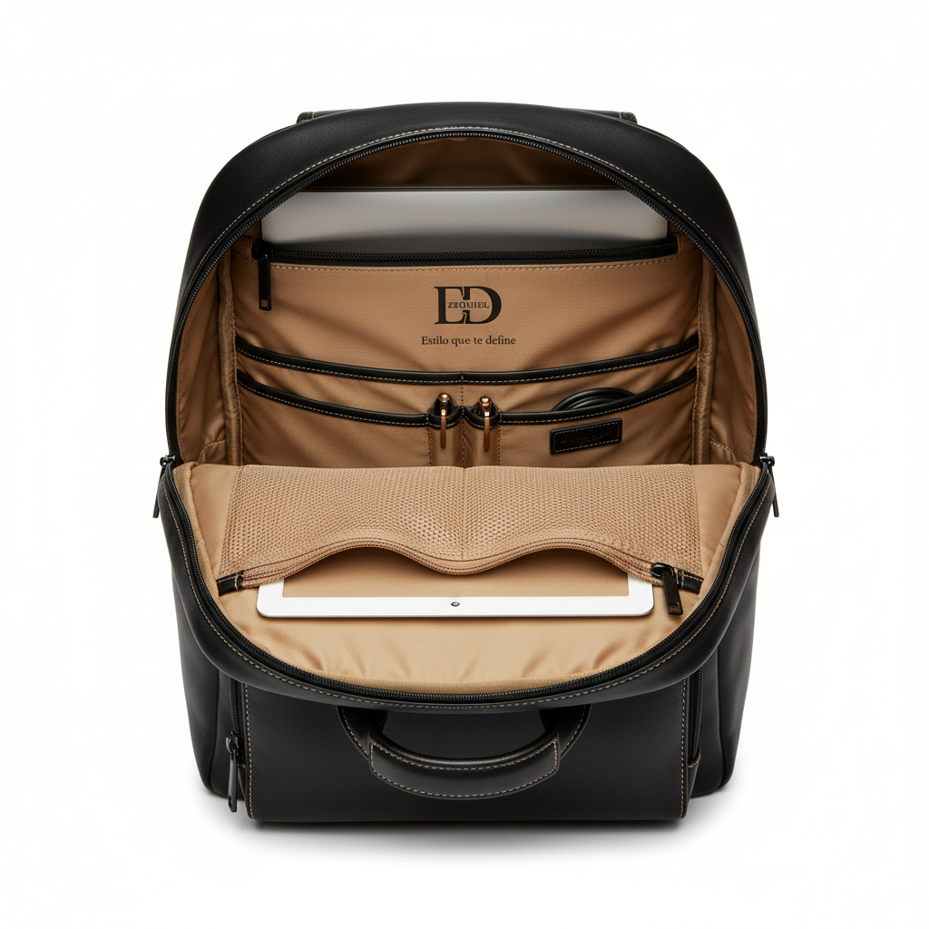 Mochila Negra - Interior