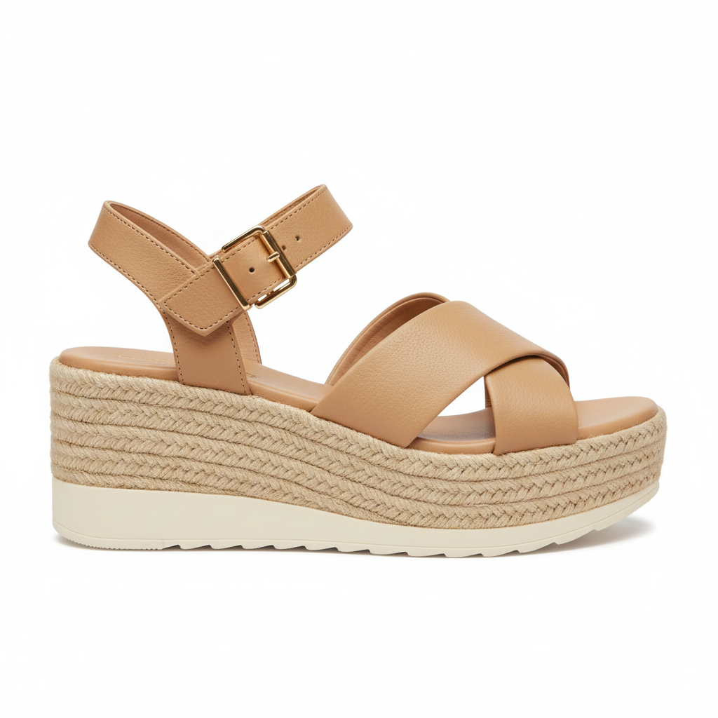 Sandalias Beige