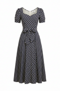 Vestido Midi Lunares